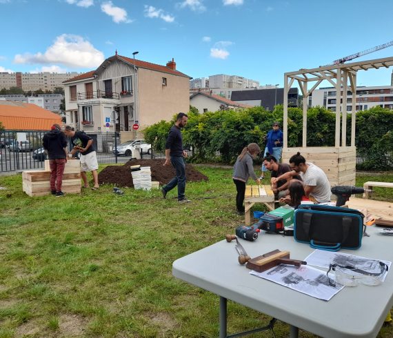 UN ESPACE PARTAGE DANS LE QUARTIER KESSLER RABANESSE